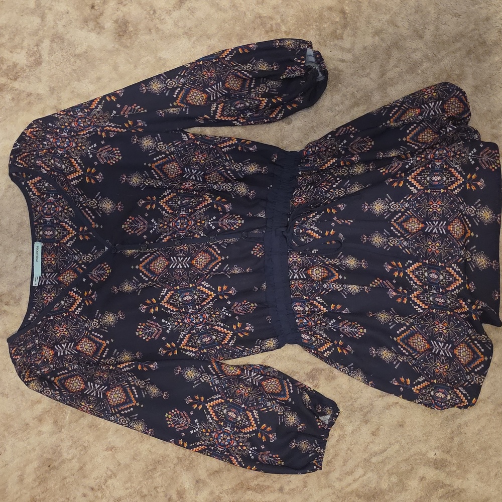 Boho Patterned Blouse